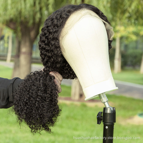 Huashuo Human Hair Lace Front Wig,Human Hair Wigs,Wholesale Best Glueless 360 Frontal Full Lace Wigs